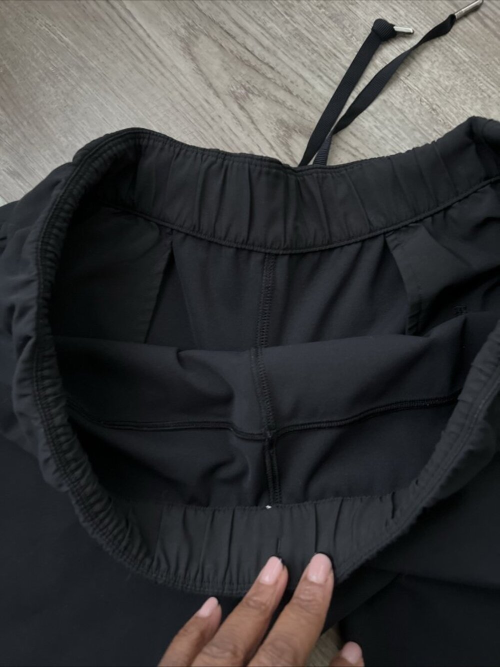 Lululemon On the Fly 7/8 Pant Womens 12 Black Hi Rise Straight Leg - Picture 12 of 15